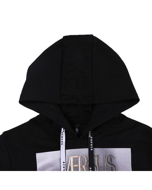 Versus  Black Logo Details Sweater for men