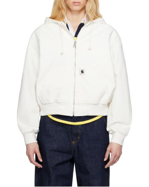 Carhartt White W' Og Active Jacket