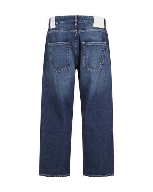 ICON DENIM Blue Loose Fit Jeans for men