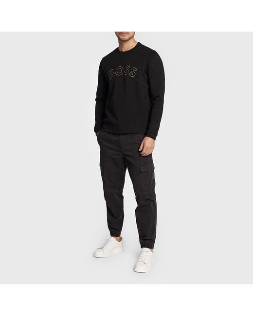 Boss Black Logo Sweater for men