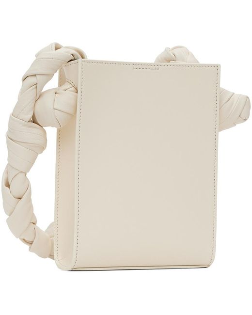Jil Sander Natural Tangle Knot Detailed Shoulder Bag