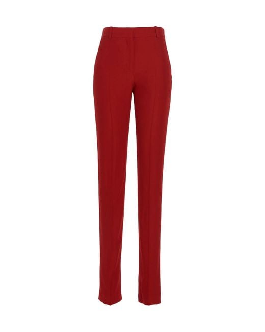 McQueen High-Waist Tailored Trousers