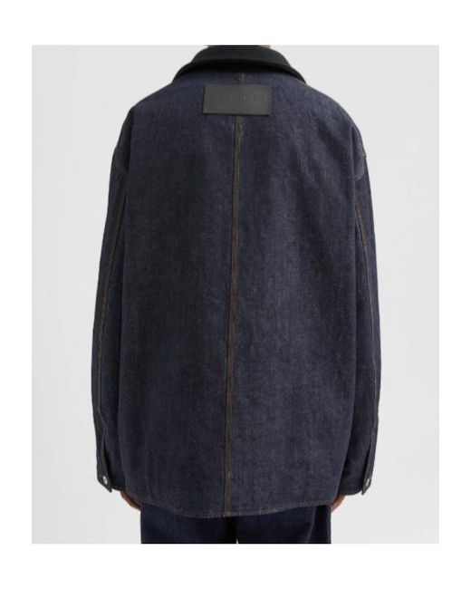 Jil Sander Blue Denim Jacket for men