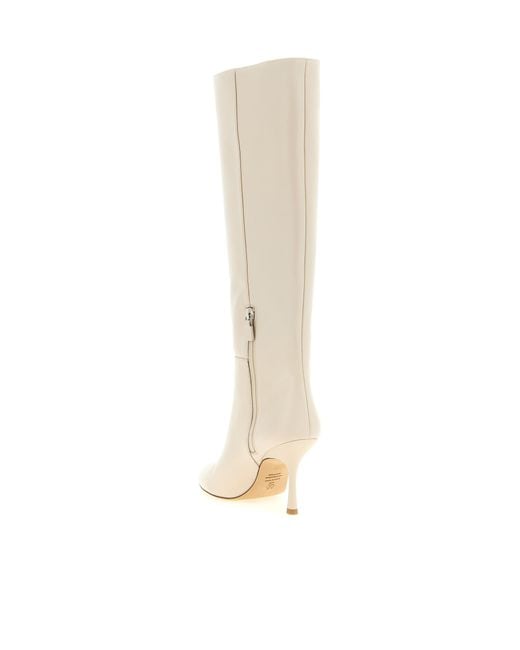 Stuart Weitzman White 'Madison' Boots