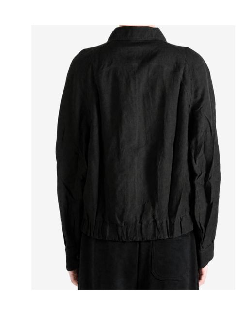 Ziggy Chen Black Casual Shirt-Style Jacket for men