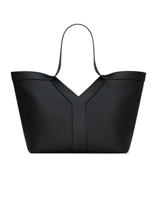 Saint Laurent Black Y Small Tote Bag