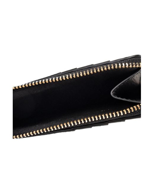 Tory Burch Black Robinson Zipped Wallet