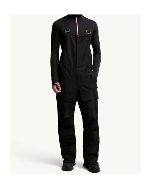 Moncler Black Grenoble Padded Ski Pants for men