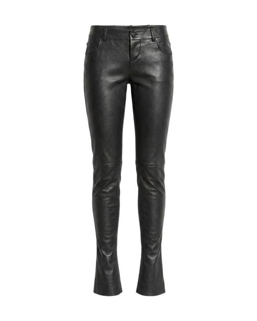 Gucci Gray Lightweight Stretch Flared Pants