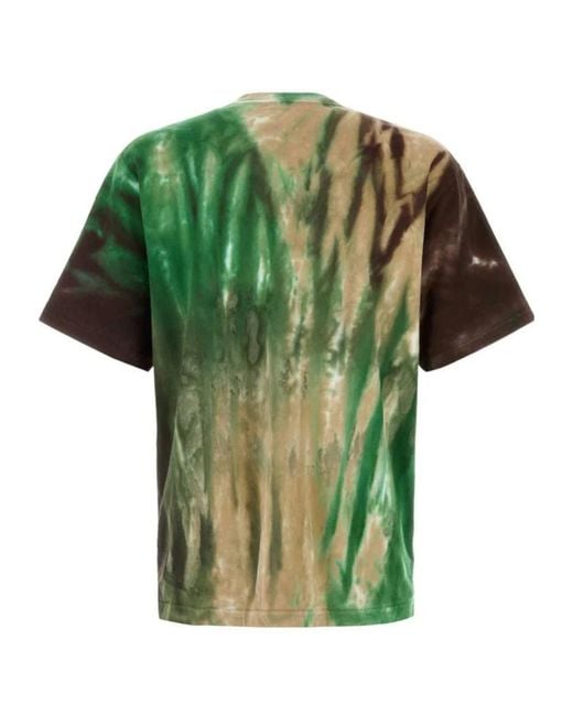 A Bathing Ape Green Ice Dye Relaxed T-Shirt for men