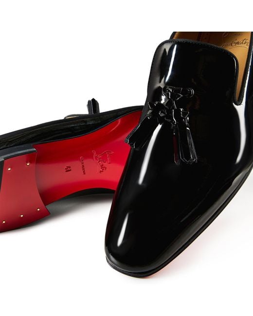 Christian Louboutin Black Classic Loafers for men
