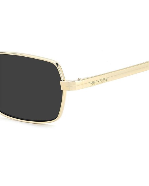 DSquared² White Full-Rim Sunglasses for men