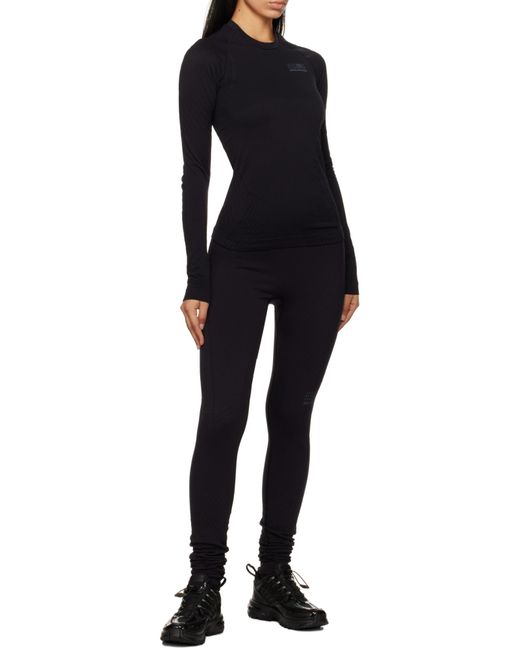 MM6 MAISON MARGIELA X SALOMON Black Mm6 X Salomon Baselayer Top