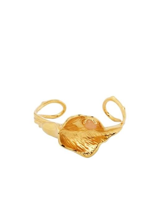 Chloé Metallic Flower Soul Embellished Bracelet