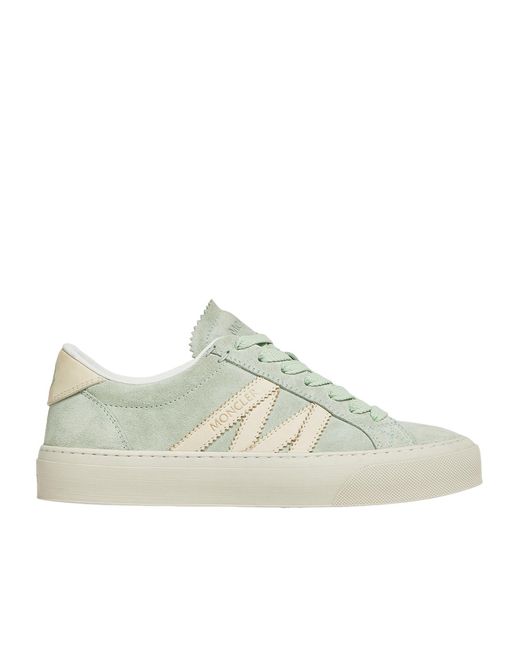 Moncler Multicolor Monaco2 Suede Nubuck Trainers