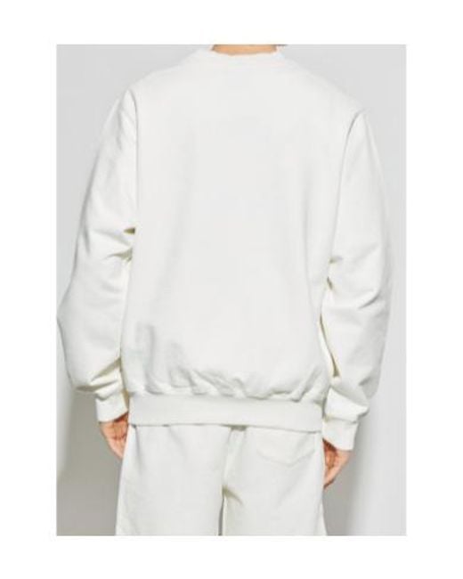Casablanca White Casa Way Crewneck Sweatshirt for men