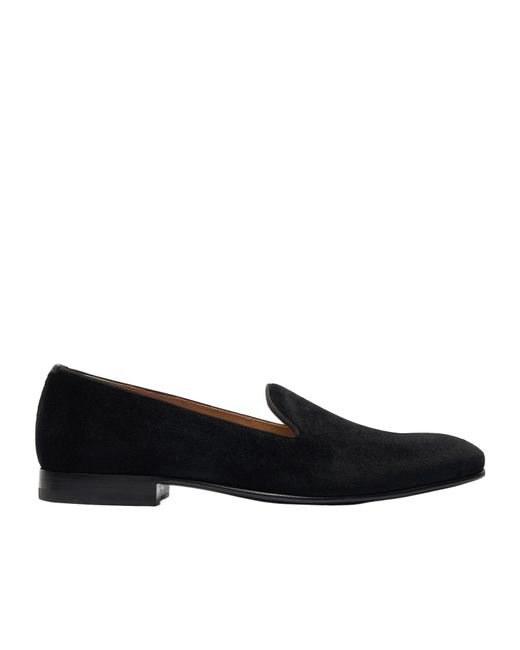 Scarosso Black Tommy Loafers for men
