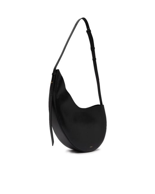 Soeur Black Adjustable Shoulder Bag