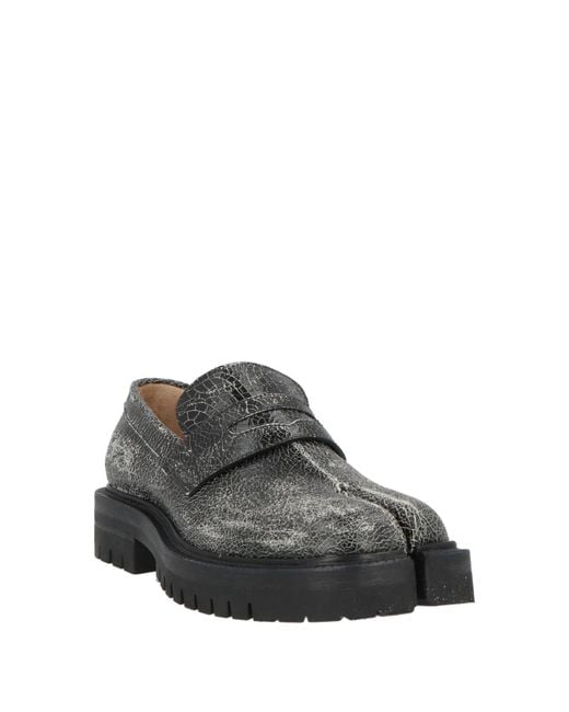 Maison Margiela Gray Lug Sole Loafers