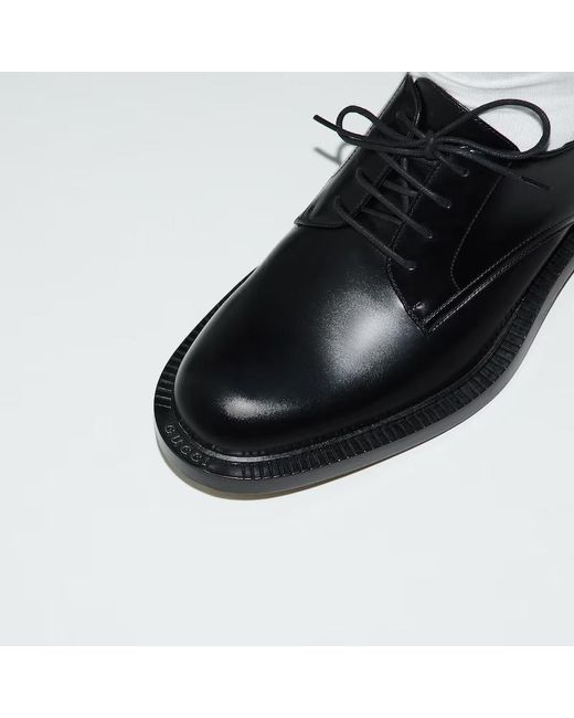 Gucci Lace-Up Shoes in Black for Men | Lyst