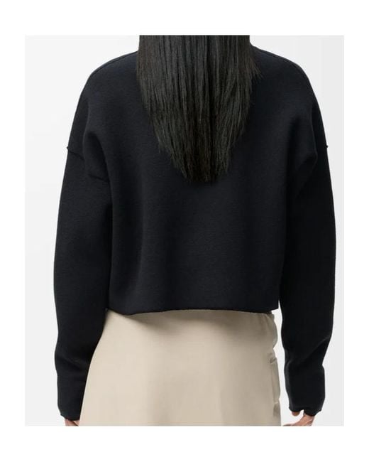 Loewe Black Anagram Crewneck Jumper