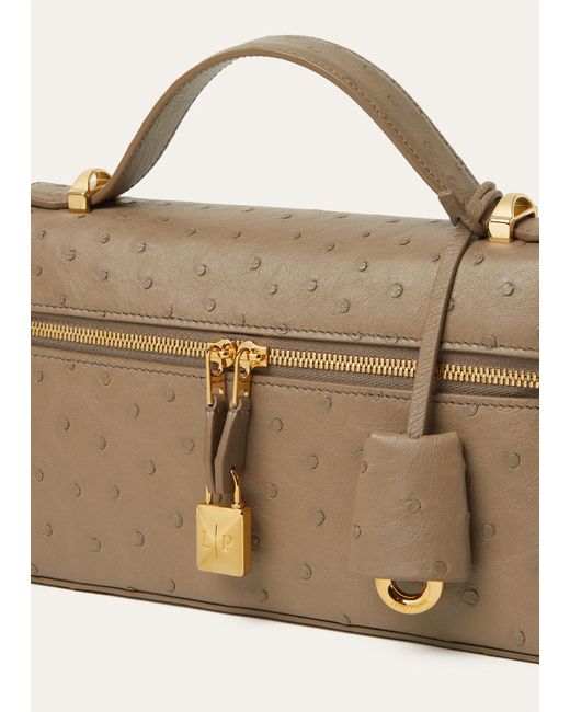 Loro Piana Brown Extra Bag L23 Shoulder Bag