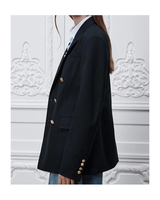 Dior Black Médaillon Bar Jacket
