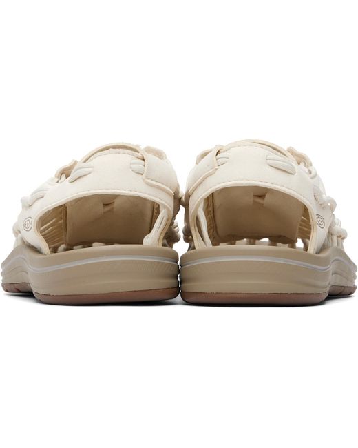 Keen White Uneek Sandals for men