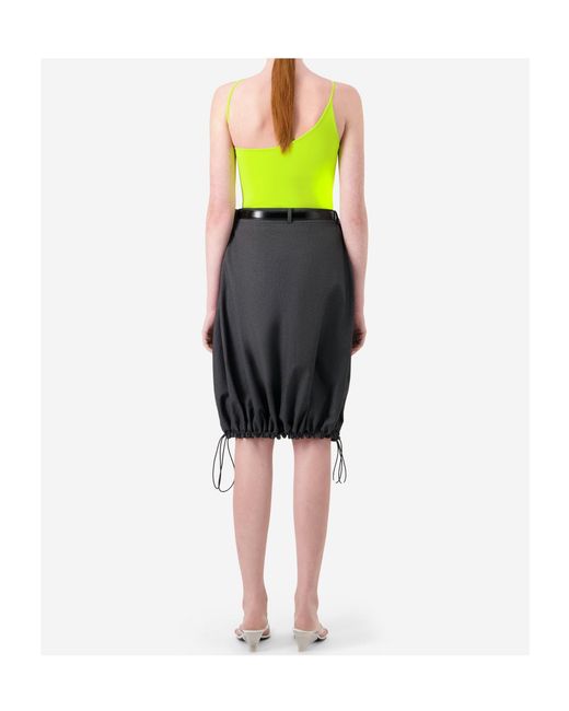 Coperni Green Logo-Appliqué Swimsuit