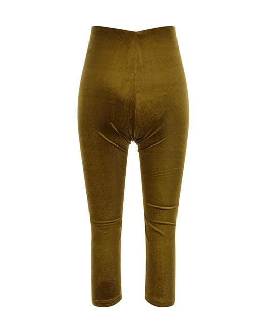 ANDAMANE Green 'New Holly Capri' Leggings