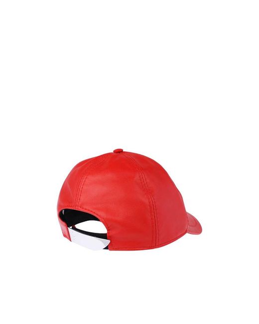 Ferrari Red Logo Hat for men
