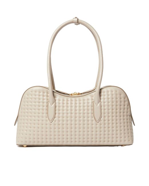 Stella McCartney Natural Ryder Quilted Shoulder Bag