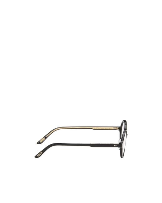 Khaite White X Oliver Peoples Collaboration 2000Rx Round Non-Prescription Glasses