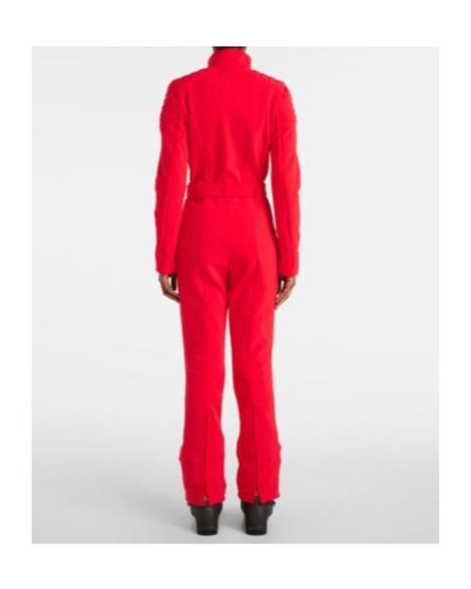 Bogner Red One-Piece Ski Sui