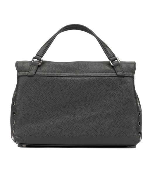Zanellato Black Postina Daily Small Shoulder Bag