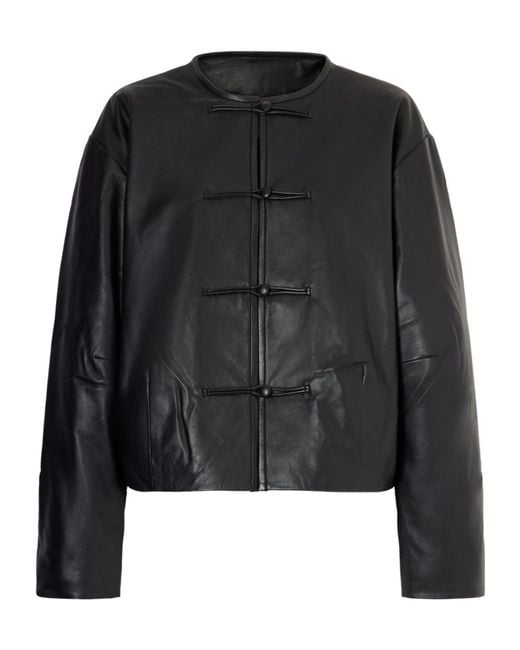 St. Agni Black Long-Sleeved Jacket