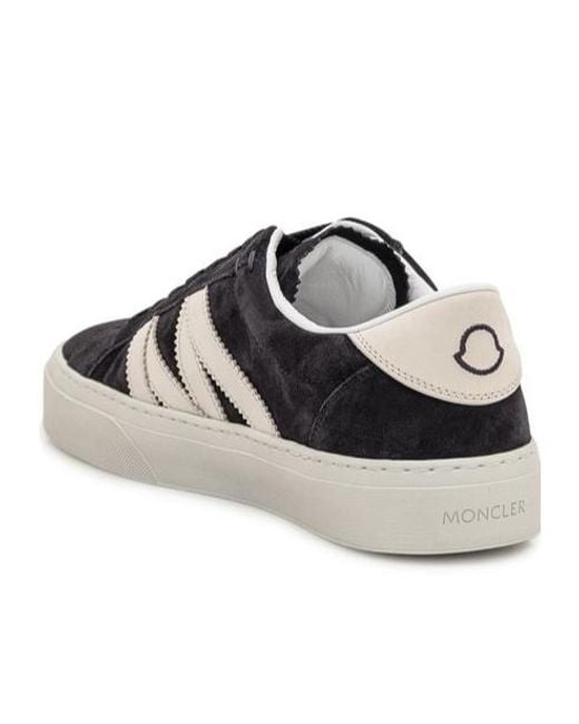 Moncler Black Monaco2 Sneakers for men