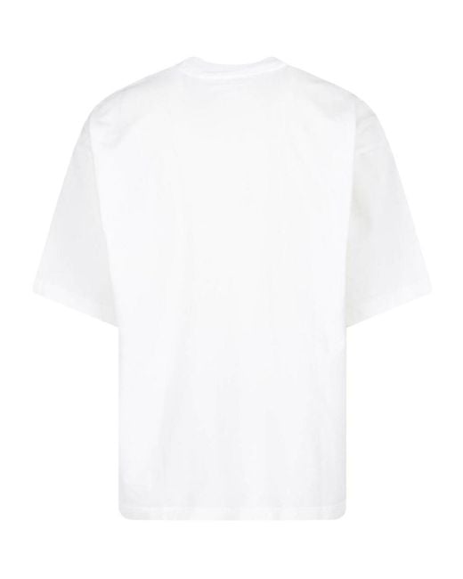 Maison Mihara Yasuhiro White Crew-Neck T-Shirt for men