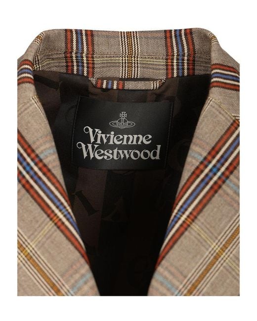 Vivienne Westwood Brown Long-Sleeve Blazer for men