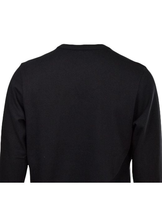 Paul & Shark Blue Round-Necked Logo Sweater for men
