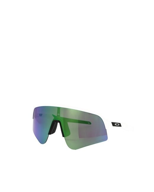 Oakley Green Oversize Visor Sunglasses for men