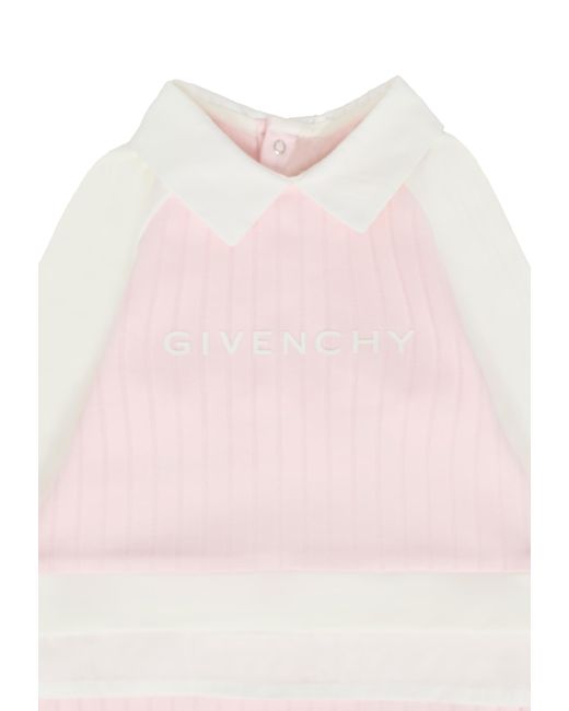 Givenchy Women's Pink Long-Sleeved Jumpsuit
