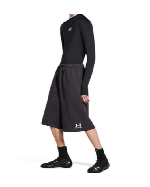 Balenciaga Blue X Under Armour Large Shorts for men