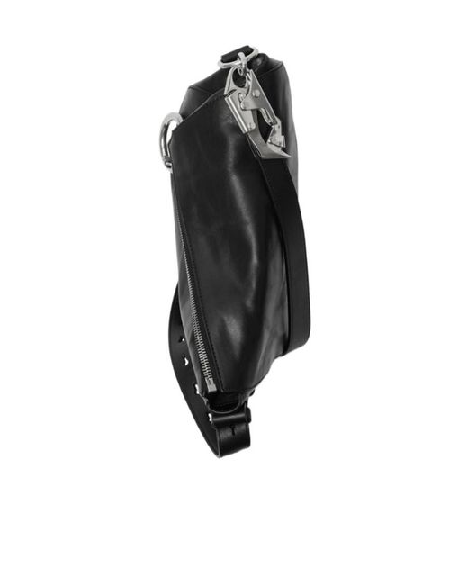 Burberry Black Knight Small Leather Shoulder Bag