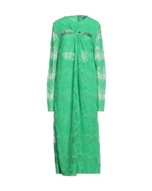 Ganni Green Long Dresses