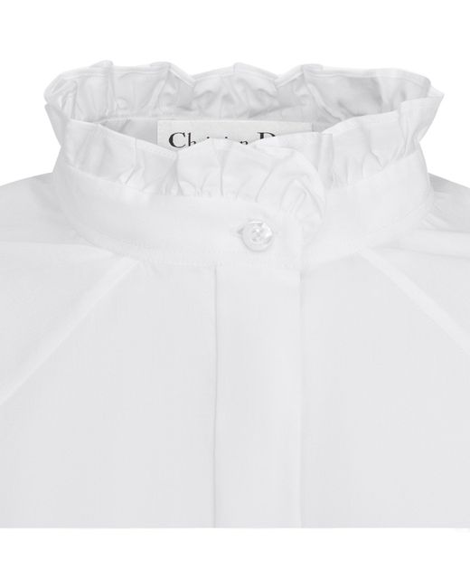 Dior White Blouse