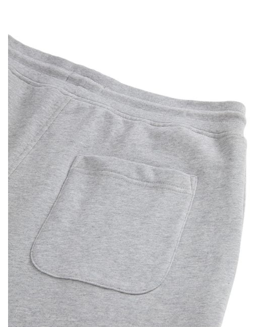 Woolrich Gray Drawstring Elasticated Track Pants for men