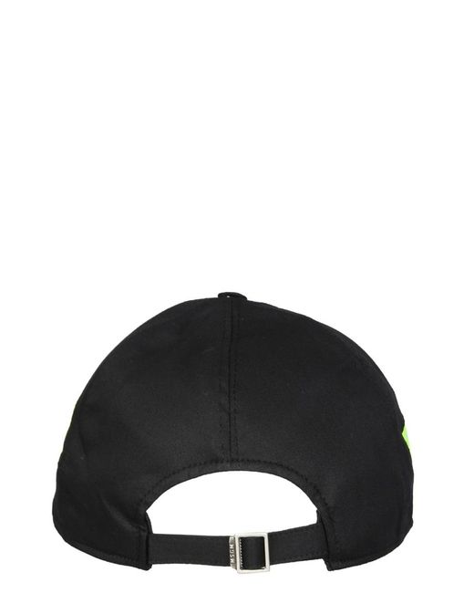 MSGM Green Logo-Print Cap for men