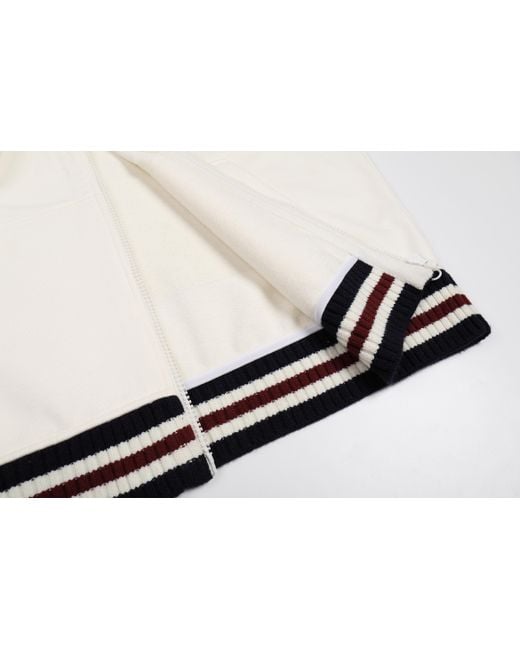 LIU REGALI White Long-Sleeved Logo Casual Jacket