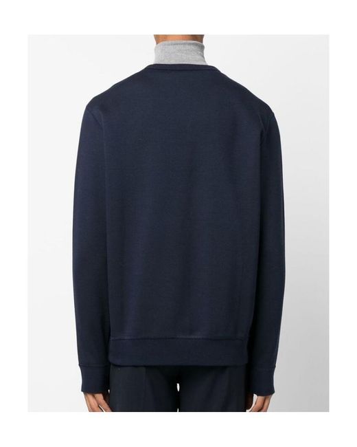 Polo Ralph Lauren Blue Pony Embroidered Crewneck Sweatshirt for men